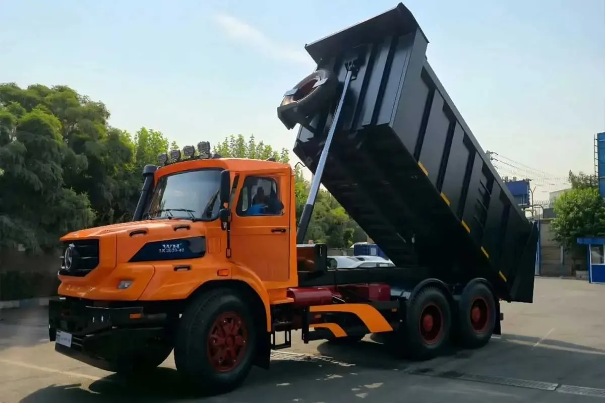 کامیون بنز ایران خودرو دیزل 