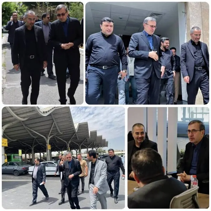 شهریار افندی زاده در بازدید پروژه احداث پارکینگ طبقاتی هوشمند شهید بغدادی