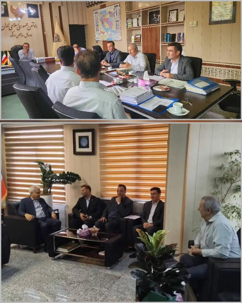 بازدید از راه آهن اراک