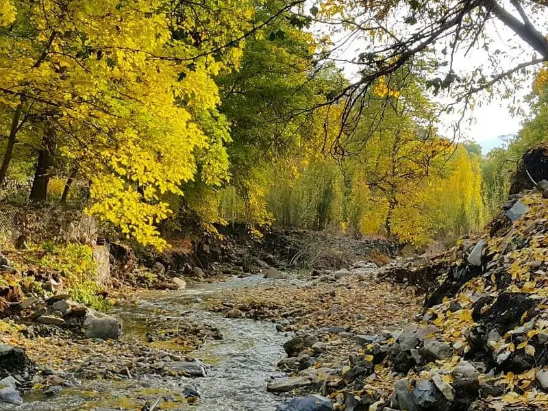 دره پروانه ها روستای سیبان دره