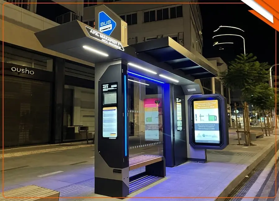 رپرتاژ آگهی- ملمان شهری - ایستگاه اتوبوس