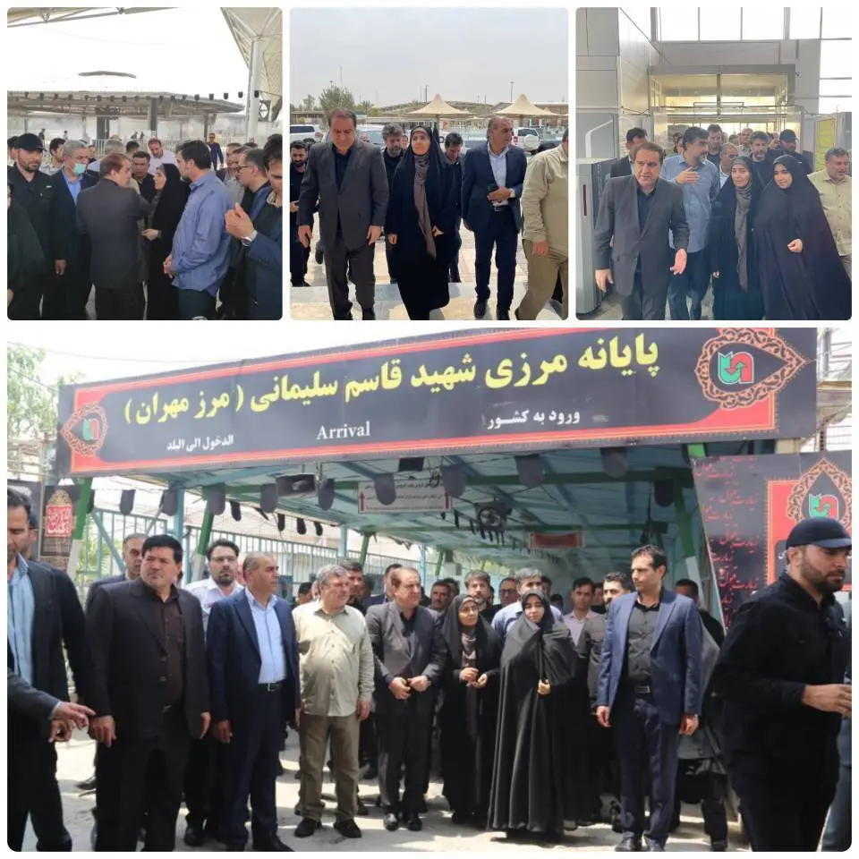 بازدید وزیر راه از پایانه سلیمانی