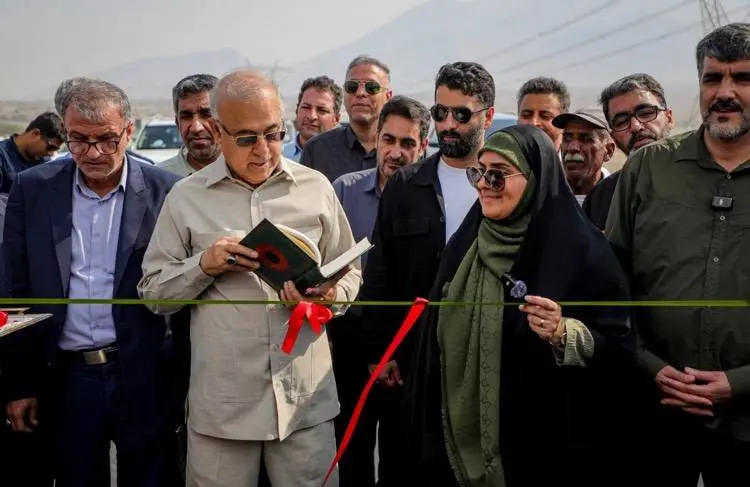 گزارش تصویری افتتاح پل شور