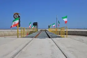 گزارش تصویری افتتاح راه آهن رشت بندر کاسپین1