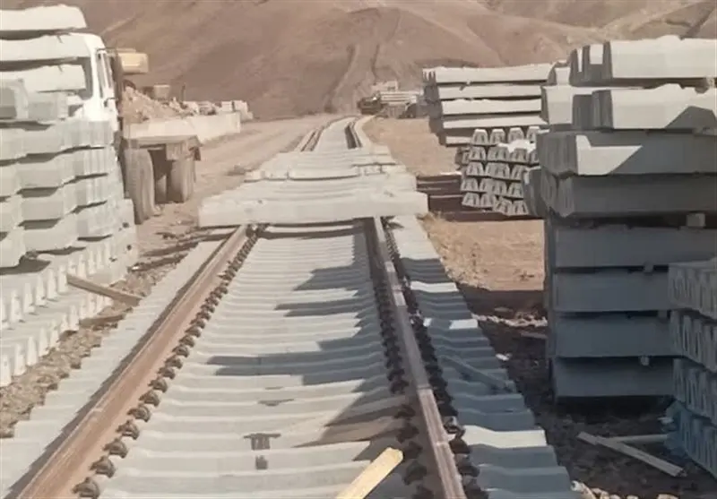 بازدید بازوند از مراحل ساخت راه آهن اردبیل میانه