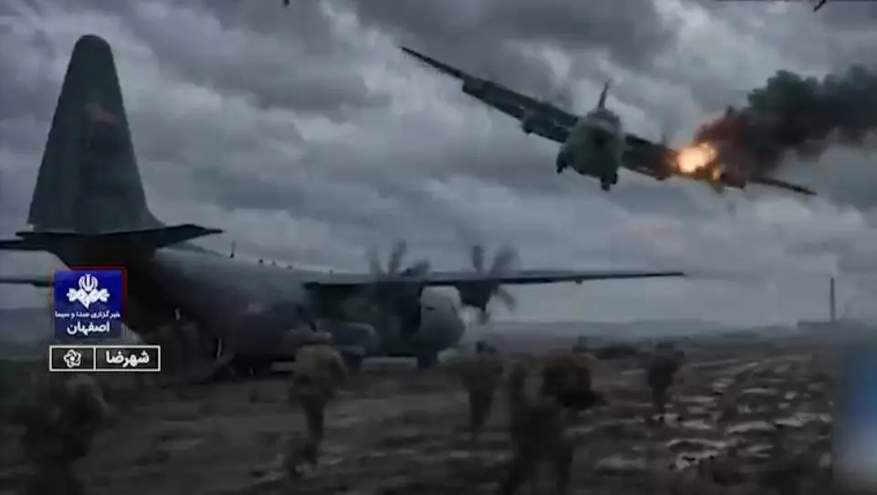 آسیب دیدن هوای سی 130