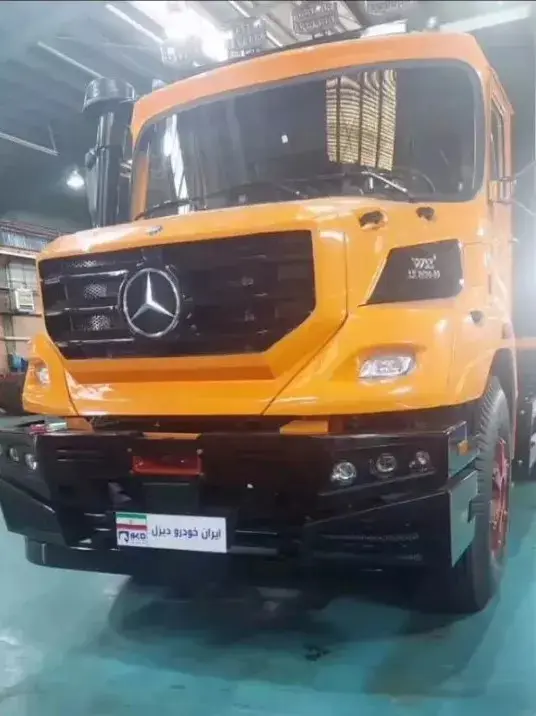 کامیون بنز ایران خودرو دیزل 