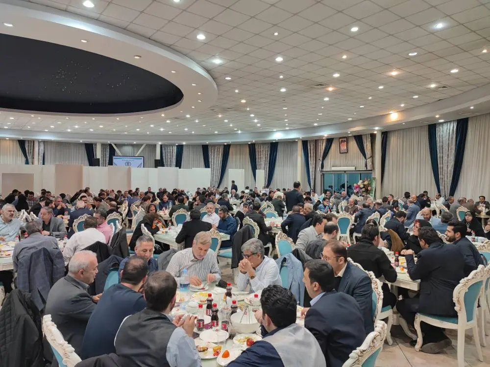 مراسم افطاری انجمن صنایع ریلی