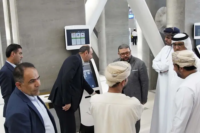 بازدید هئیت عمانی از فرودگاه کیش