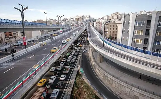 پل صدر اتوبان صدر