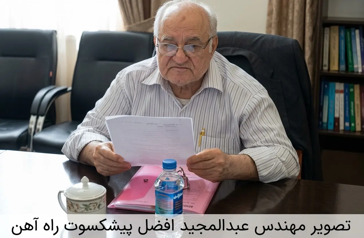 عبدالمجید افضل پیشکسوت راه آهن
