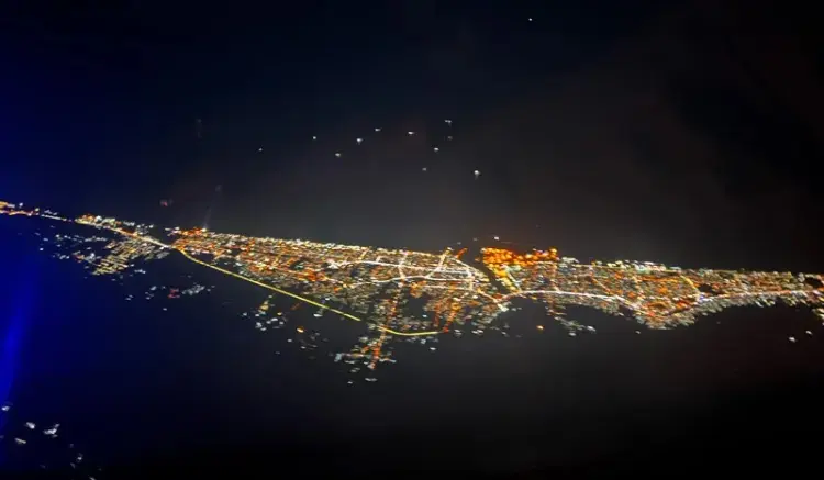 عکس هوایی بندر انزلی