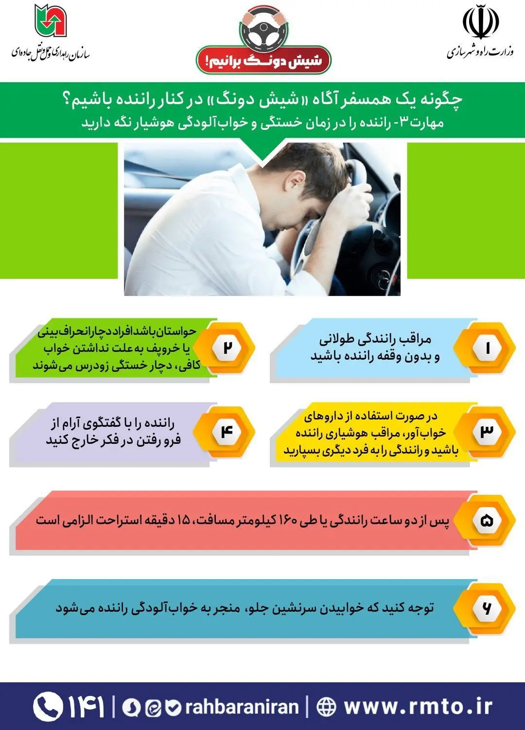 اینفوگرافیک| مهارت همسفر آگاه