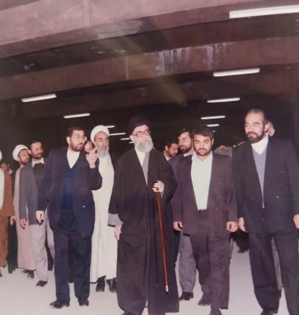 بازدید خامنه ای از مترو تهران