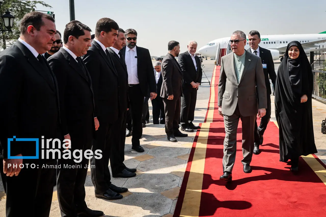 ورود رهبر ملی ترکمنستان به تهران