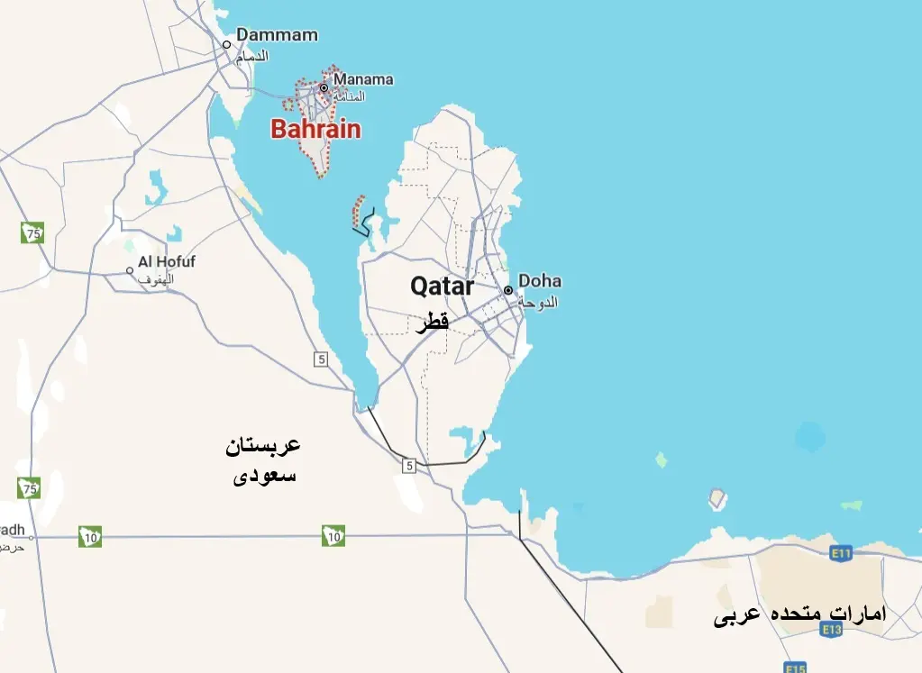 خط کشتیرانی قطر بحرین