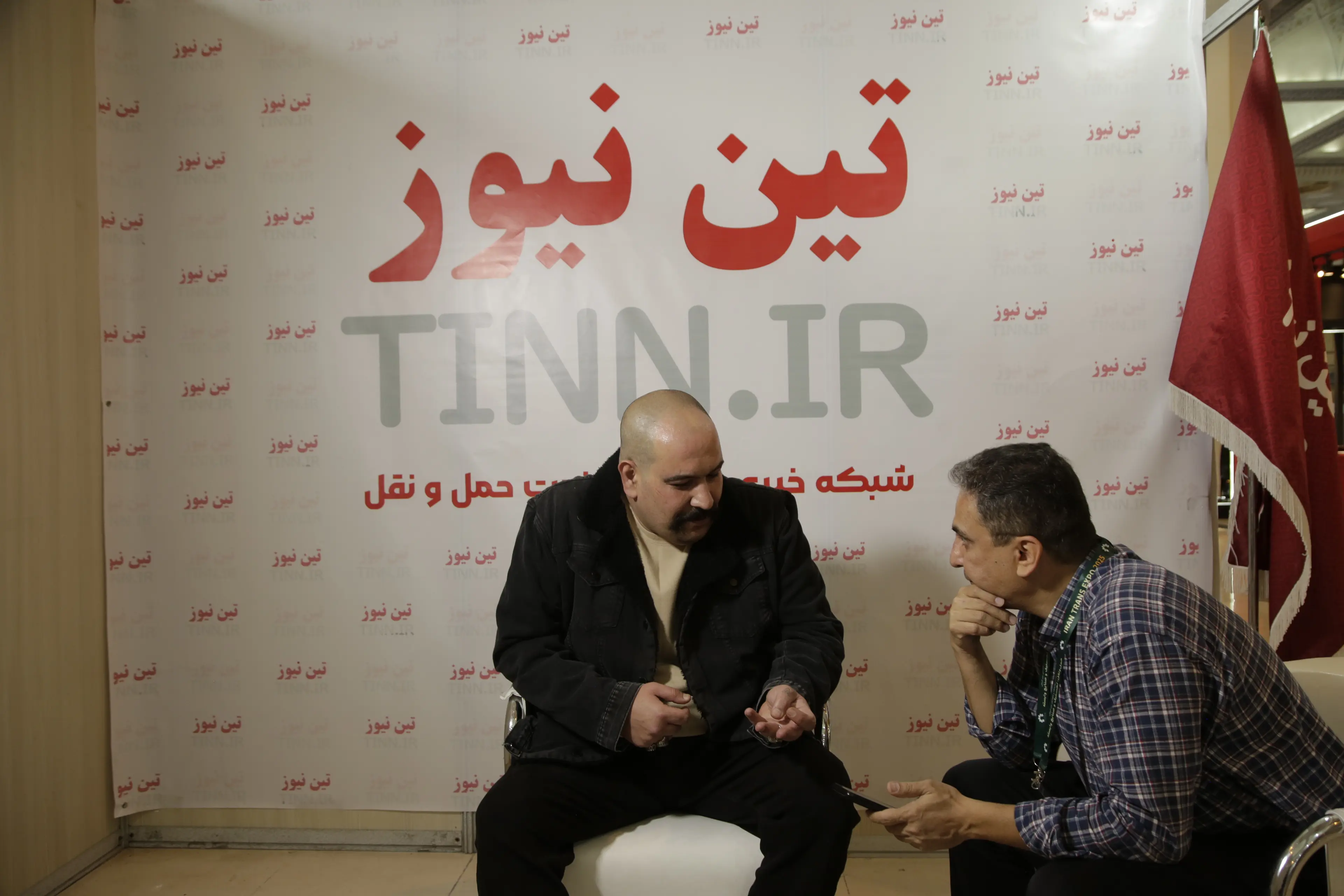 بازدید از غرفه تین نیوز