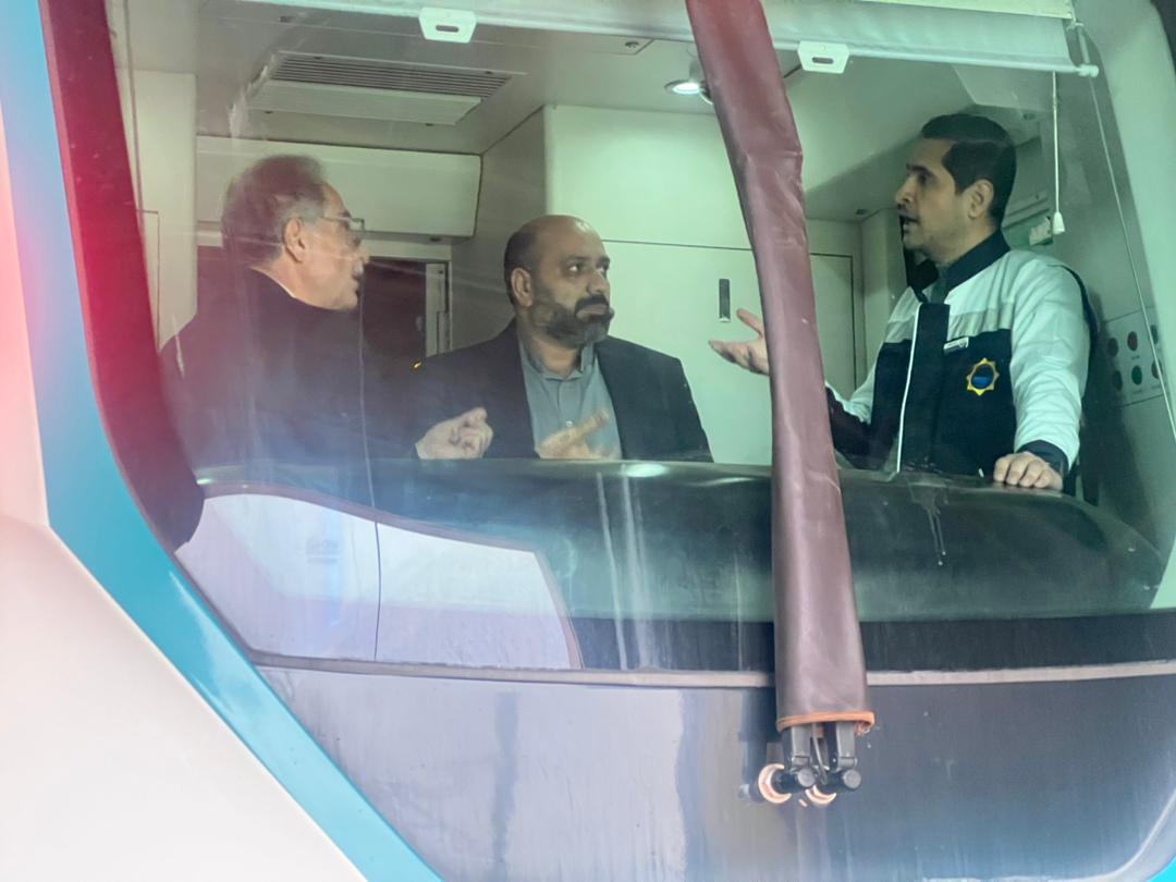  بازدید پلور سبز از پروژه متروی اصفهان