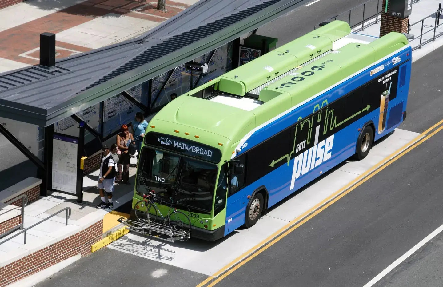 BRT-pulse_richmond اتوبوس آمریکا
