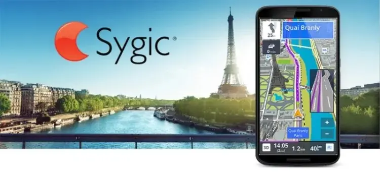اپلیکیشن GPS Navigation and Maps Sygic