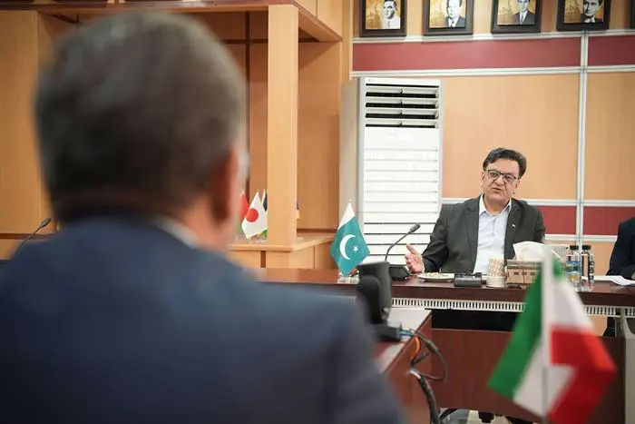 دیدار جبارعلی ذاکری با مدیر راه آهن پاکستان 