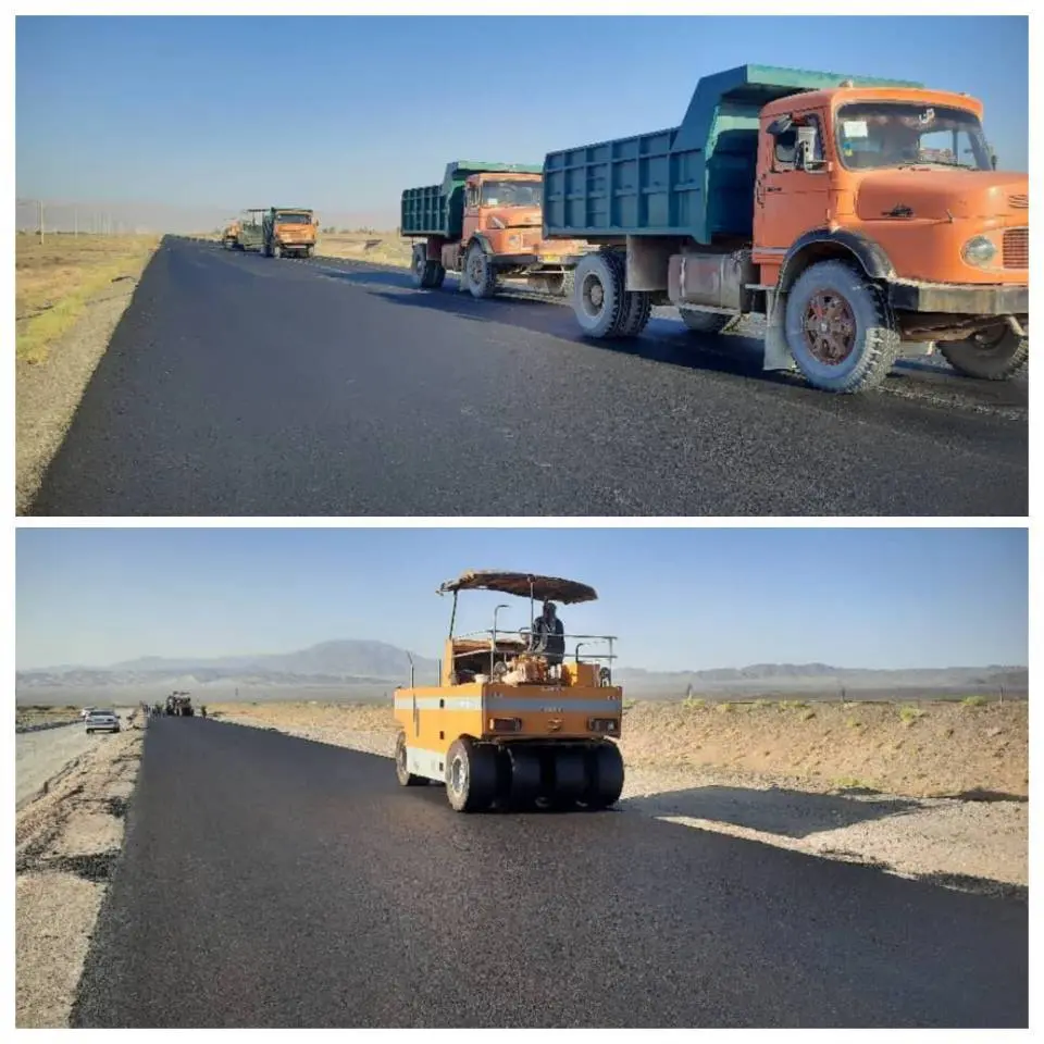 آسفالت راه روستایی