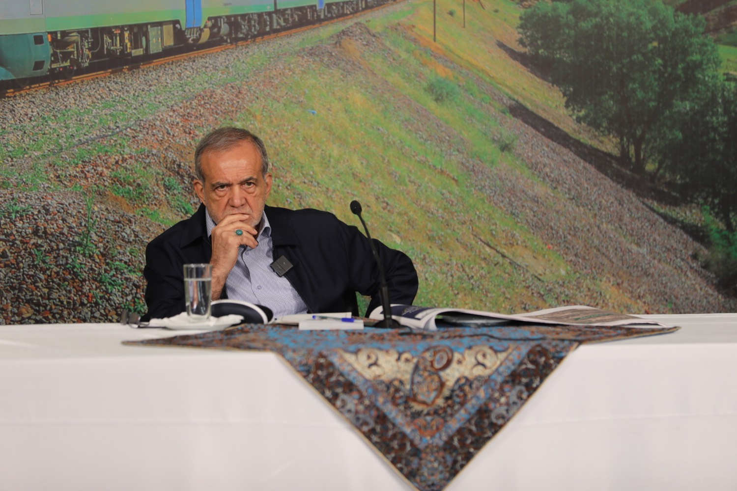 نشست راه آهن با رئیس جمهور