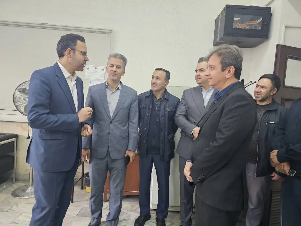 بازدید معاون توسعه مدیریت و منابع راهآهن از راهآهن تهران