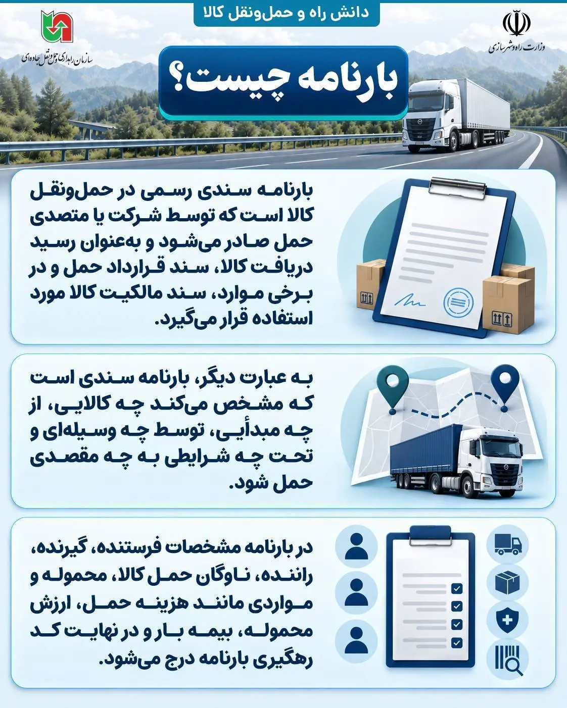 اینقوگرافی / بارنامه چیست؟