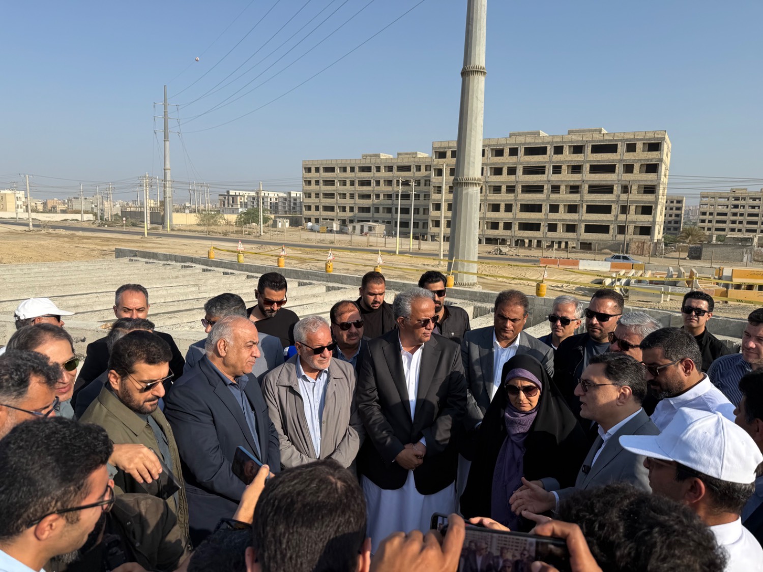 بازدید وزیر راه از راه آهن چابهار زاهدان
