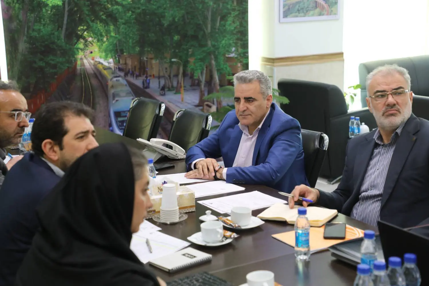 نشست برنامه مولدسازی املاک و اراضی راهآهن