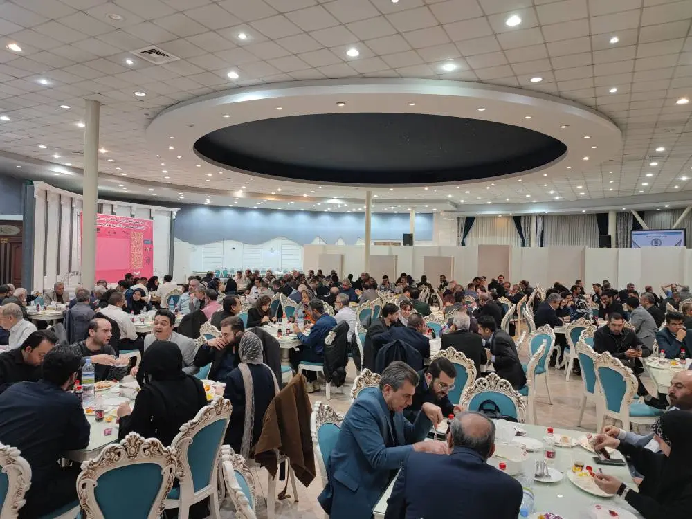 مراسم افطاری انجمن صنایع ریلی