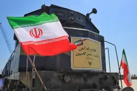 گزارش تصویری افتتاح راه آهن رشت بندر کاسپین2