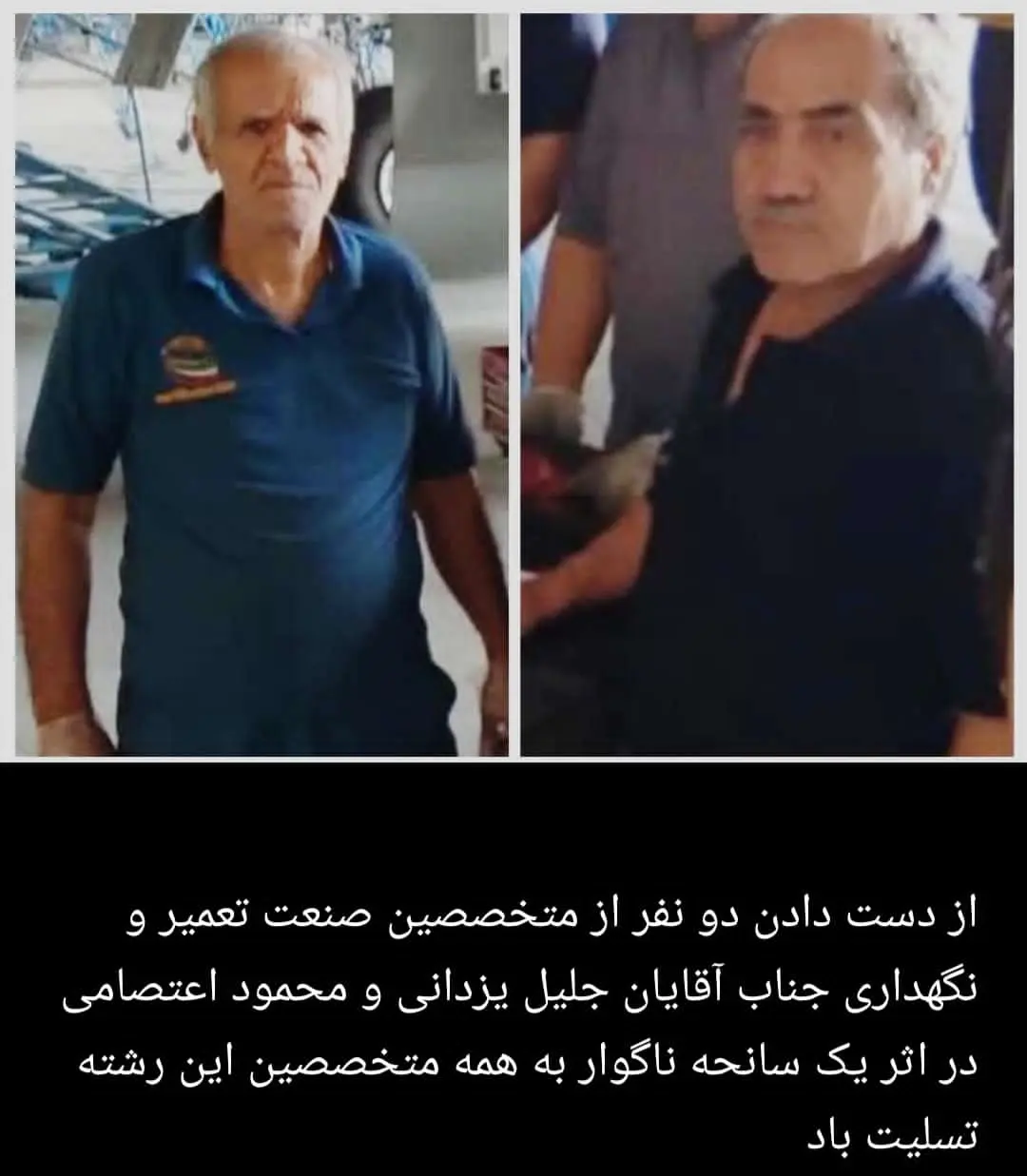 جان باختگان حادثه هواپیمایی وارش 