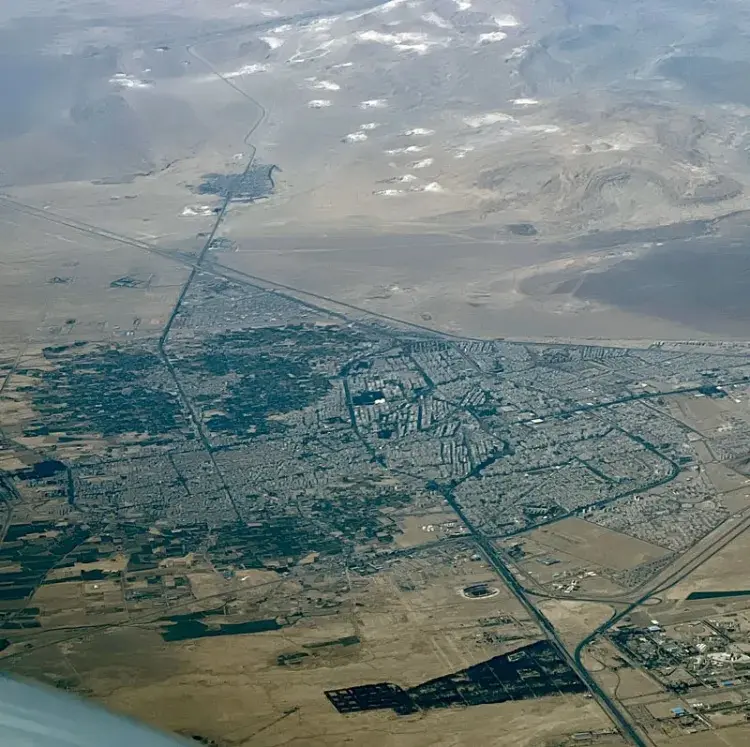 غکس هوایی سمنان