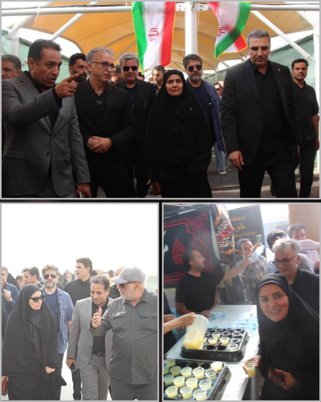بازدید صادق از پایانه مرزی شلمچه
