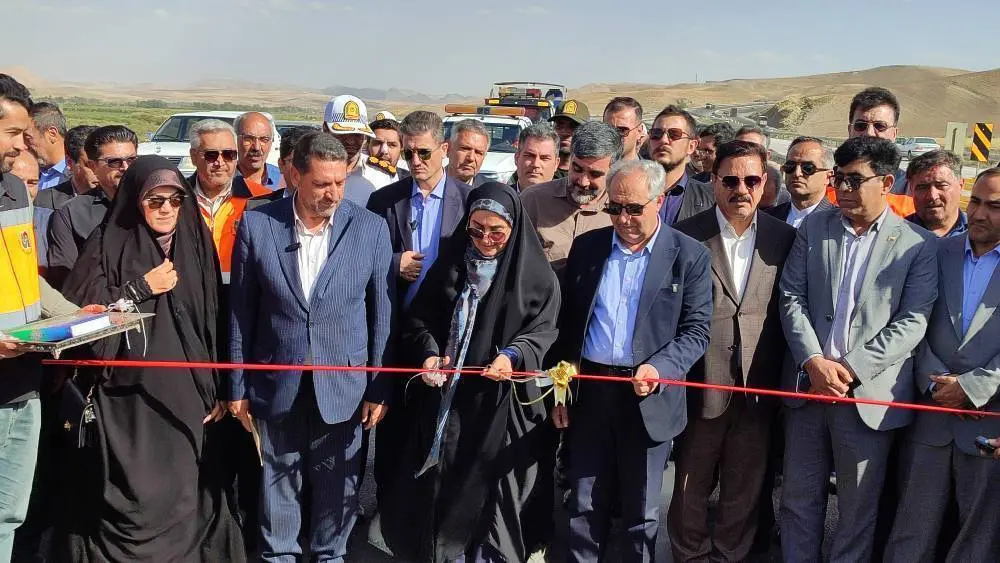 افتتاح پل بیات در آزادراه زنجان- تبریز (1)