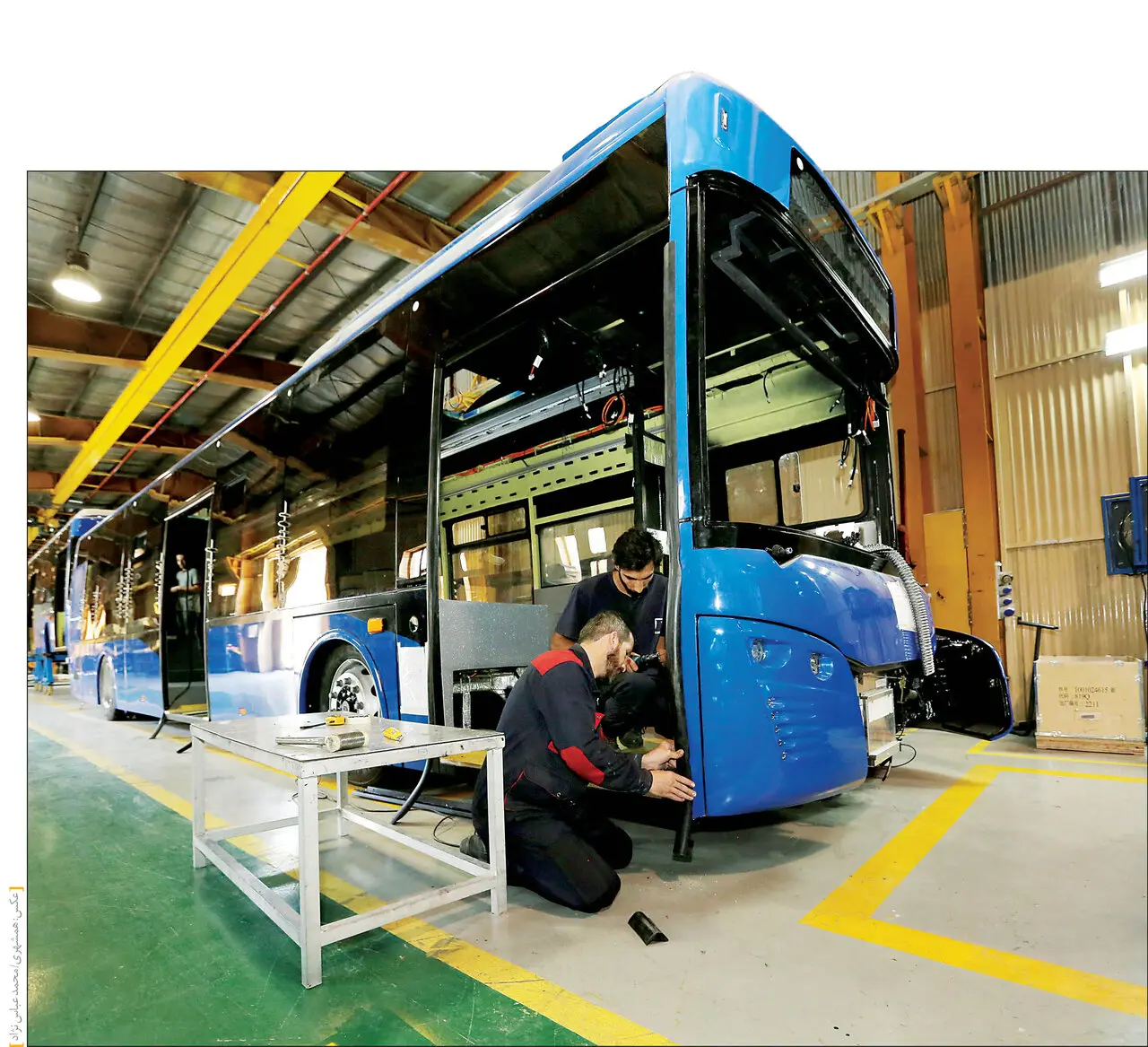 ساخت اتوبوس