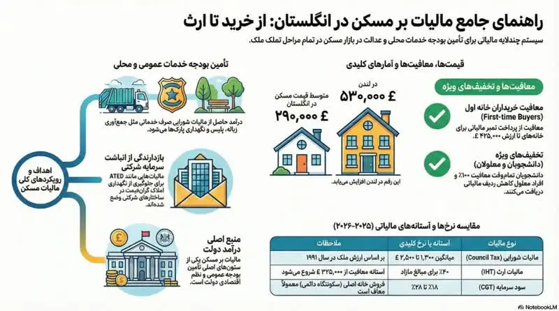 مالیات بر مسکن در انگلیس