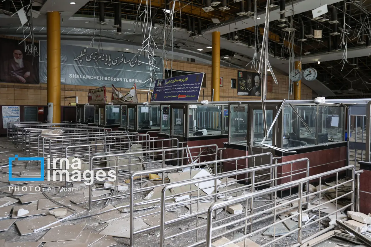 حمله به پایانه مرزی شلمچه (7)