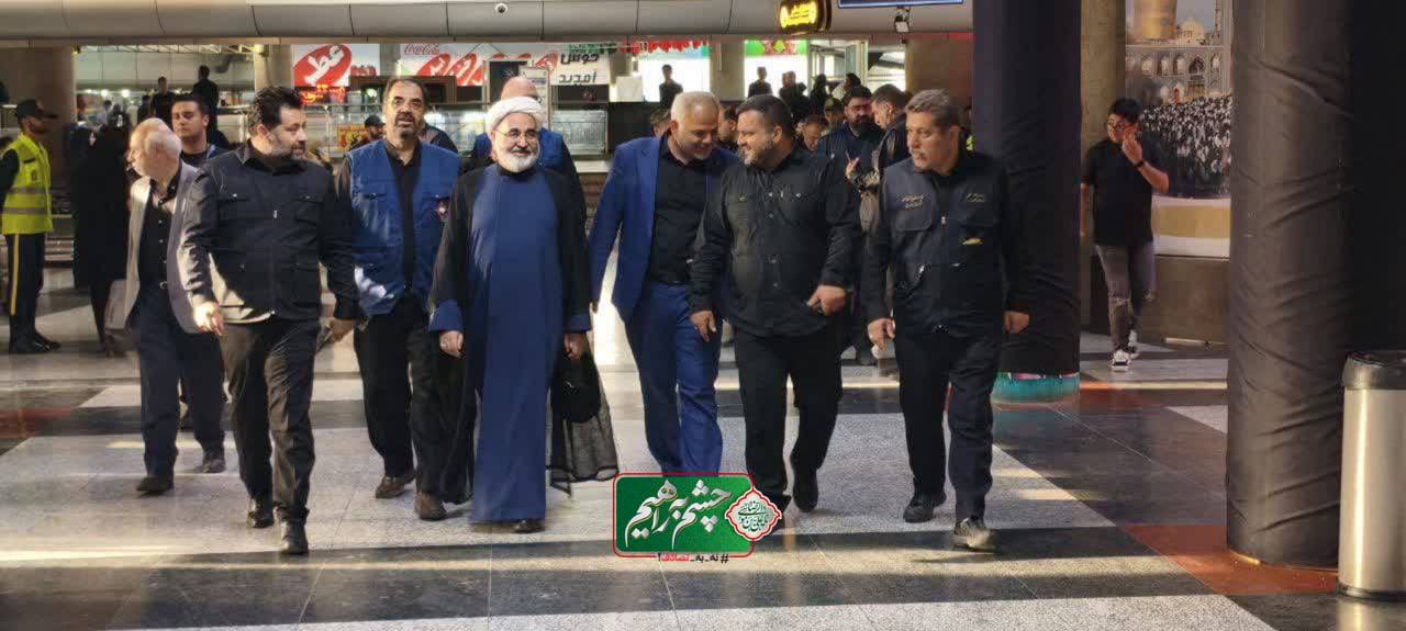 بازدید استاندار از پایانه مسافری امام رضا