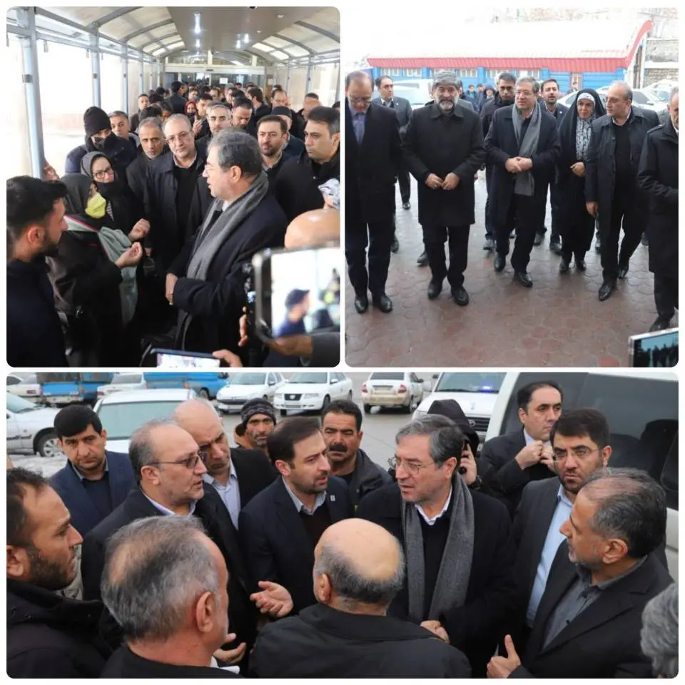 بازدید از پایانه مرزی بازرگان