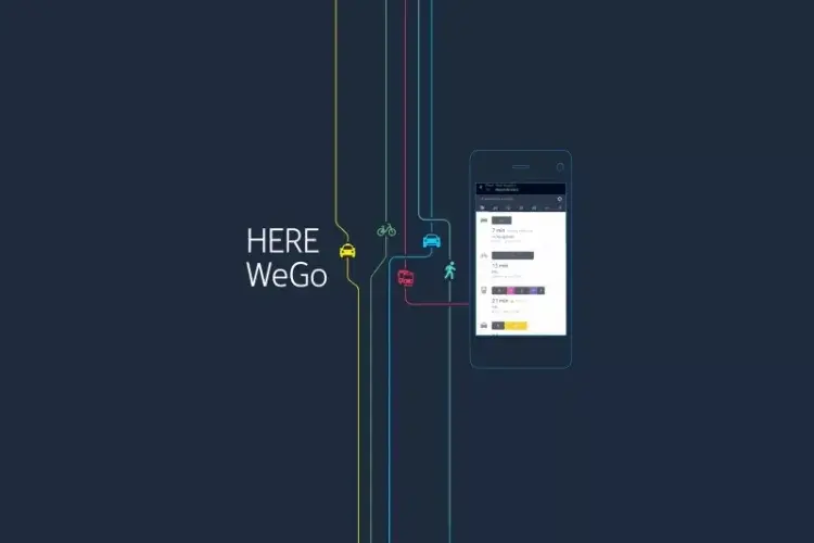 اپلیکیشن HERE WeGo