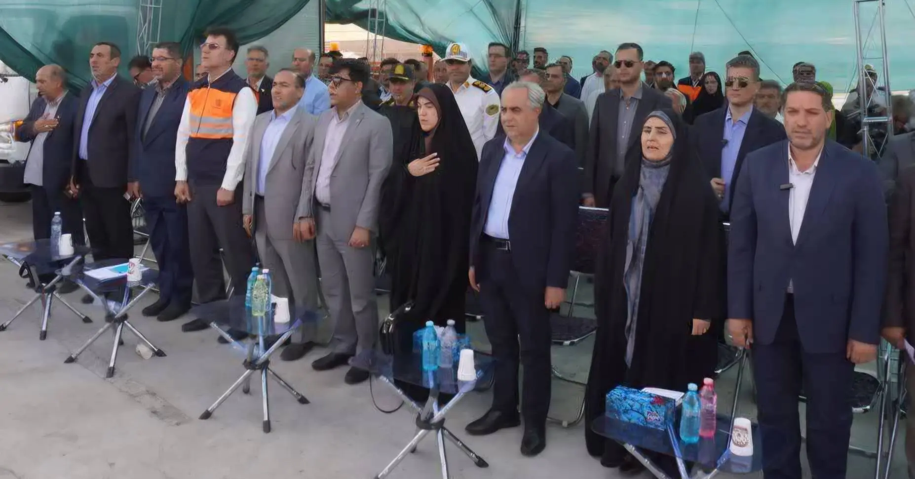 افتتاح پل بیات در آزادراه زنجان- تبریز (3)