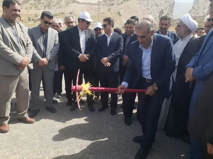 کلنگ زنی قطعه دوم جاده دره‌شهر - پلدختر 