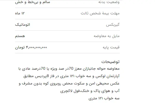 حواله خودروهای وارداتی جانبازان