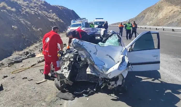 تصادف آزادراه نطنز