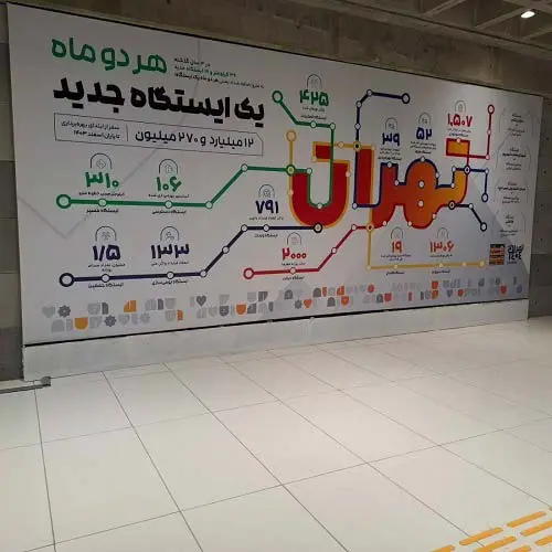 مترو در نمایشگاه خانه شهر 
