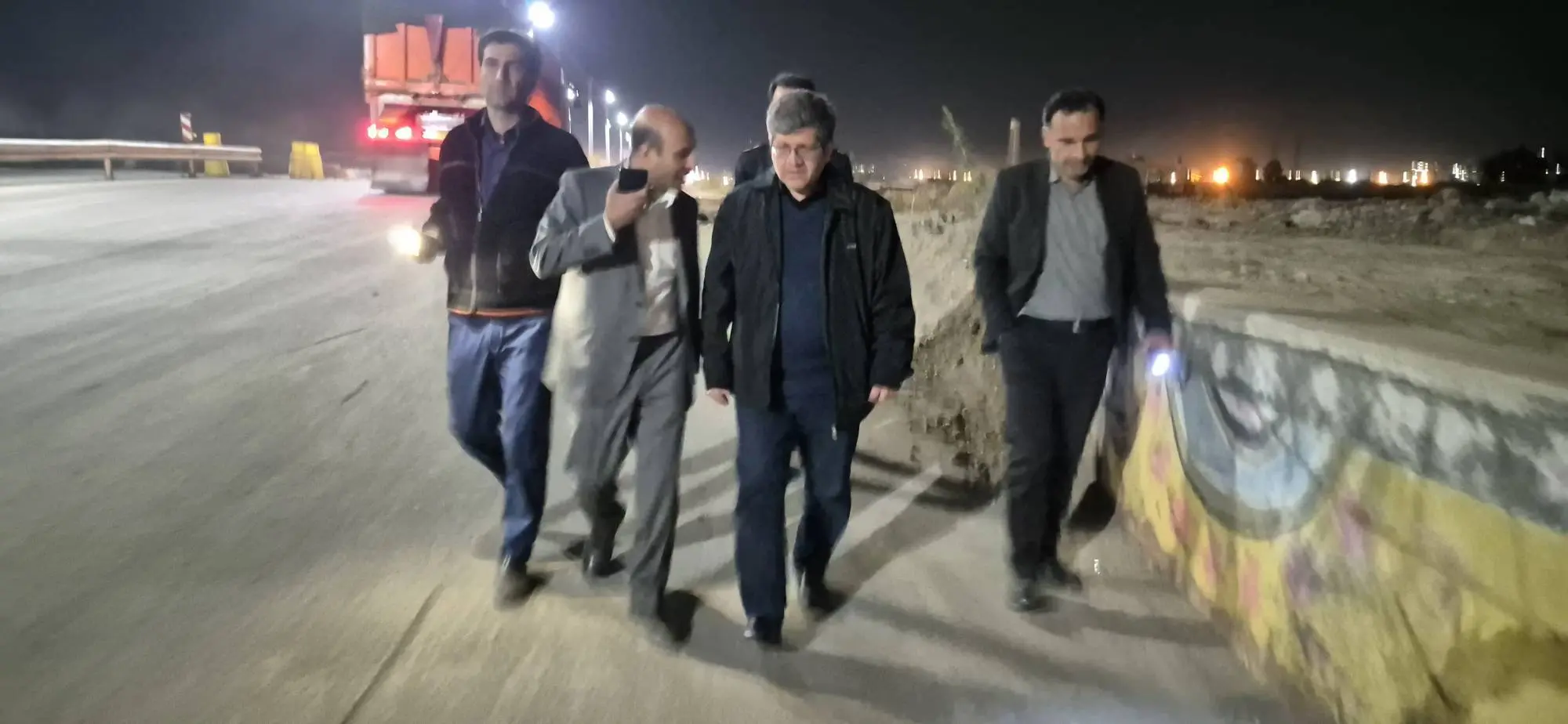 بازدید از پل ریلی کردان چهارباغ