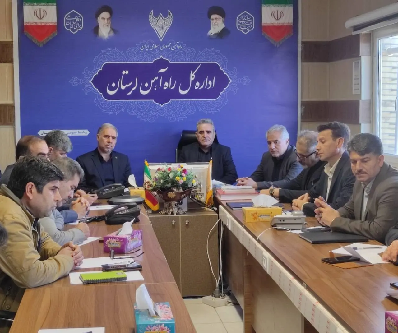 بازدید بیرانوند از راه آهن لرستان